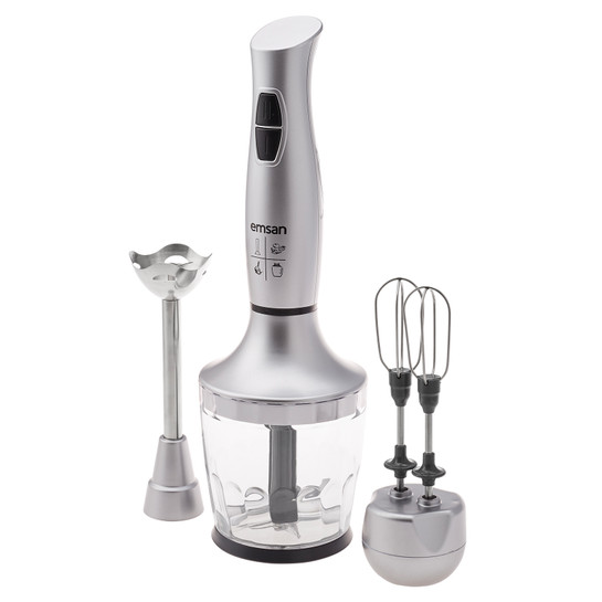 Emsan Magic Power Midi 4'lü Blender Seti Gri