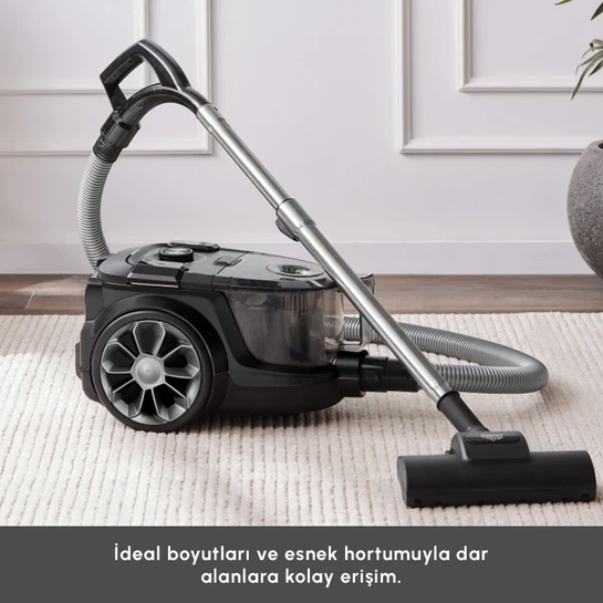 Karaca Vantuz High Force F2 Matte Black Silver