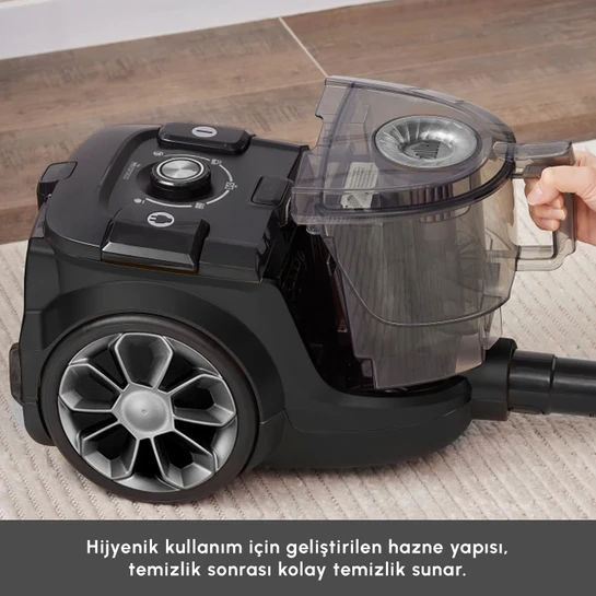 Karaca Vantuz High Force F2 Matte Black Silver