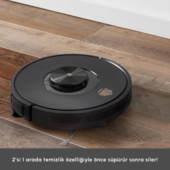 Karaca Vantuz Off-Road RS007 2 in 1 Haritalamalı ve Moplu Vacuum Konuşan Robot Süpürge