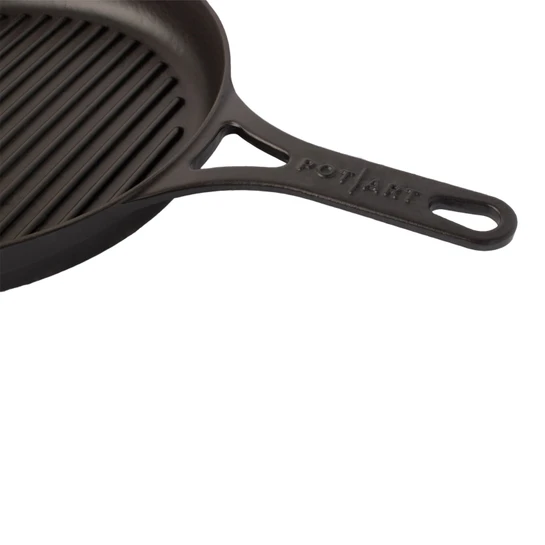 Pot Art Siyah Döküm Grill Tava 28 cm