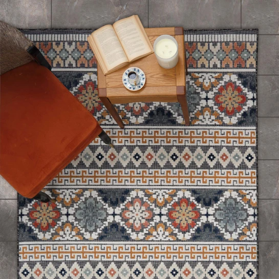Kaşmir Halı 7/24 Kilim Jüt Puket 160x230 cm