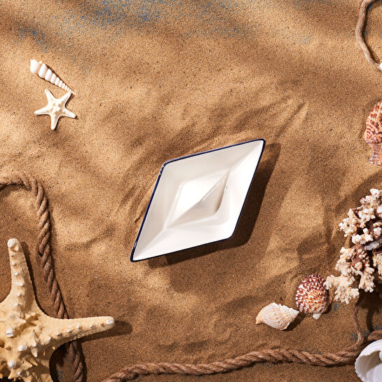 Karaca Marine Kağıt Kayık Çerezlik 23 Cm