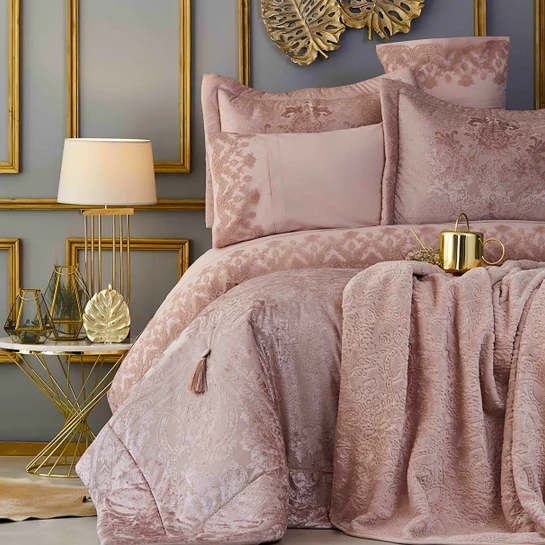 Karaca Home Valeria Delux Rose Gold 10 Parça Çeyiz Seti
