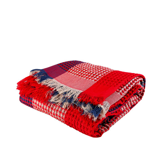 Karaca Home Coloro Marine Çift Kişilik Waffle Pike