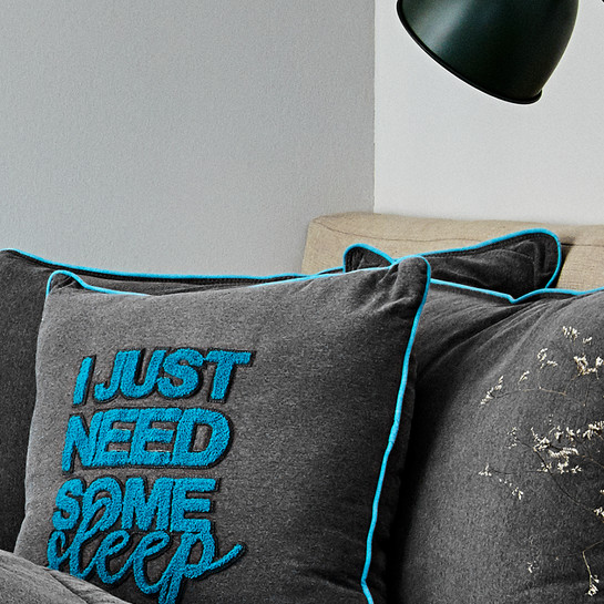 Karaca Home Colorful Mavi Çift Kişilik Cotton Comfort Uyku Seti