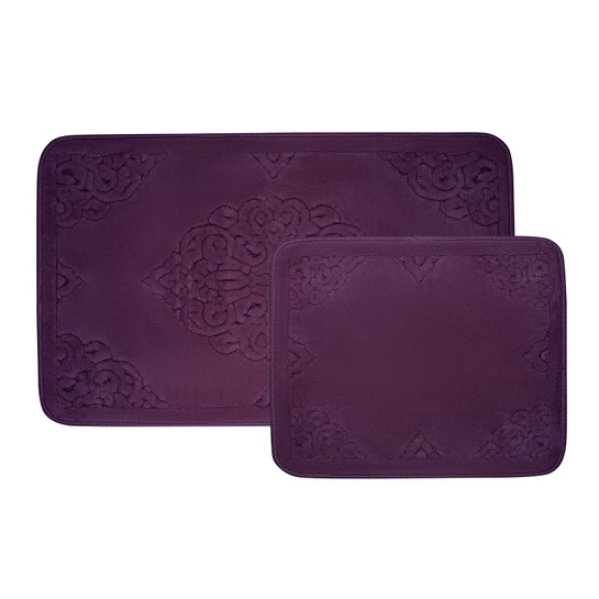 Karaca Home Damila Mürdüm 2 Parça Banyo Paspası