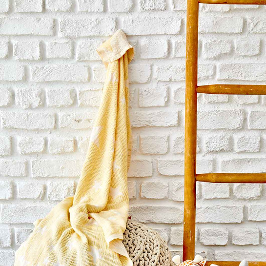 Karaca Home Baby Star Sarı Bebek Pikesi