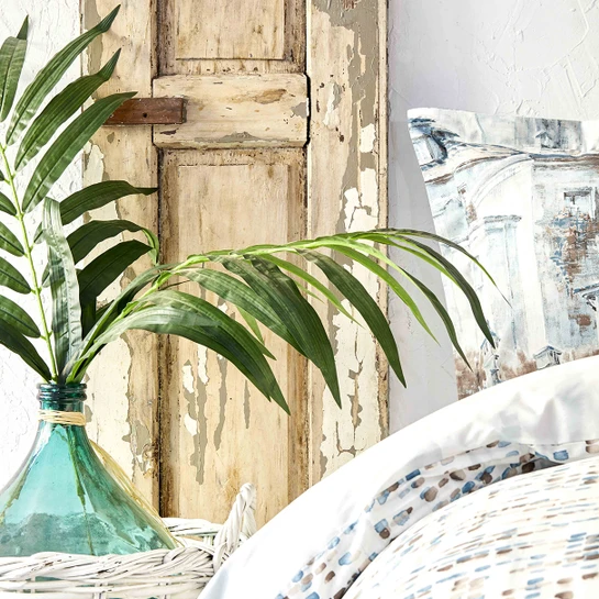 Karaca Home Vella Mavi Pamuk King Nevresim Takımı