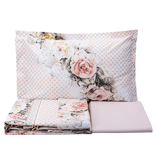 Karaca Home Asorti Rnf Çift Kişilik Nevresim Takımı