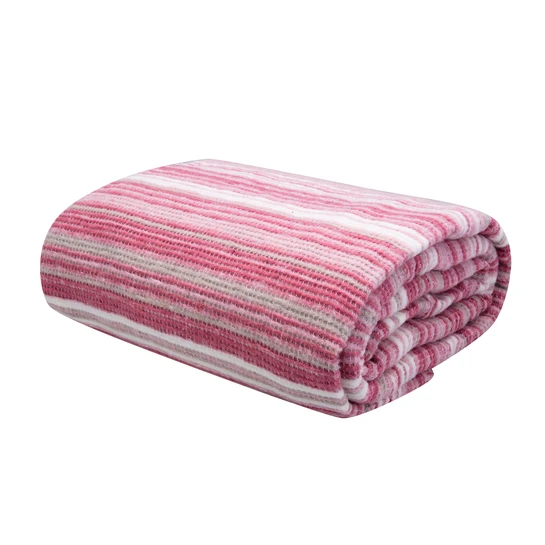 Karaca Home Lyon Pembe Çift Kişilik Softline Battaniye