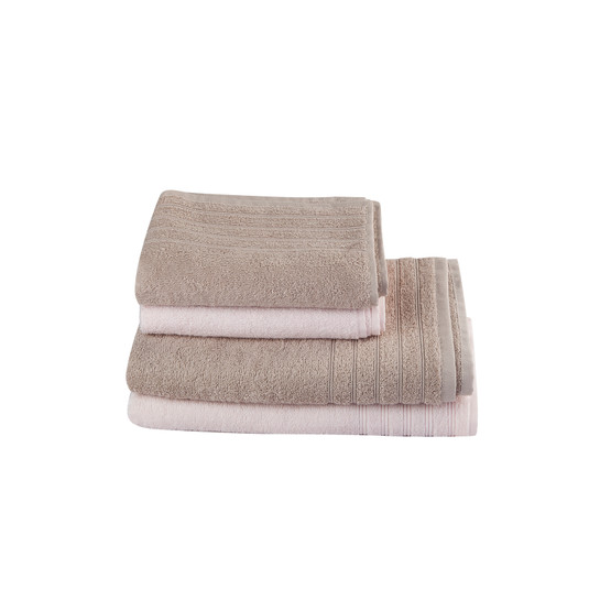 Karaca Home Softfine Pudra Bej Hamam Seti