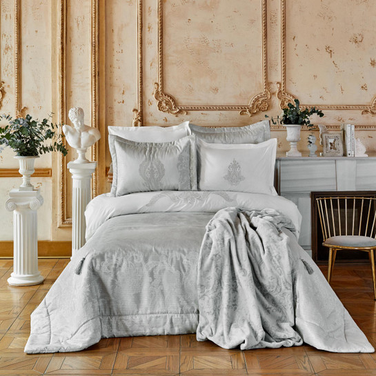 Karaca Home Adrila Silver 10 Parça Çeyiz Seti