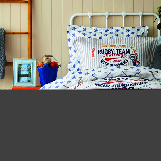 Karaca Home Challenge Mavi Rnf Genç Nevresim Takımı