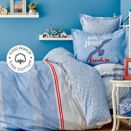 Karaca Home Freedom %100 Pamuk Tek Kişilik Genç Nevresim Takımı