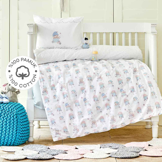 Karaca Home Funny Bears %100 Pamuk Bebek Nevresim Takımı