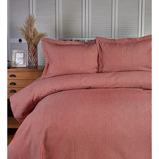 Karaca Home Lexus Kiremit Çift Kişilik Yatak Örtüsü Seti