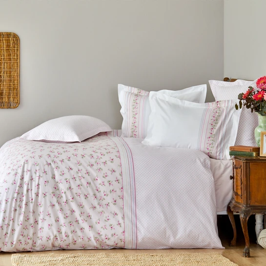 Karaca Home Glen Pembe %100 Pamuk Tek Kişilik Pike Takımı