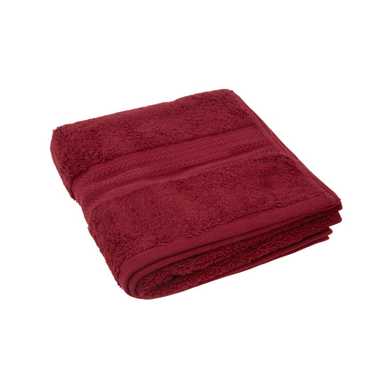 Karaca Home Charm Exclusive Yüz Havlusu 50x90cm Bordo 