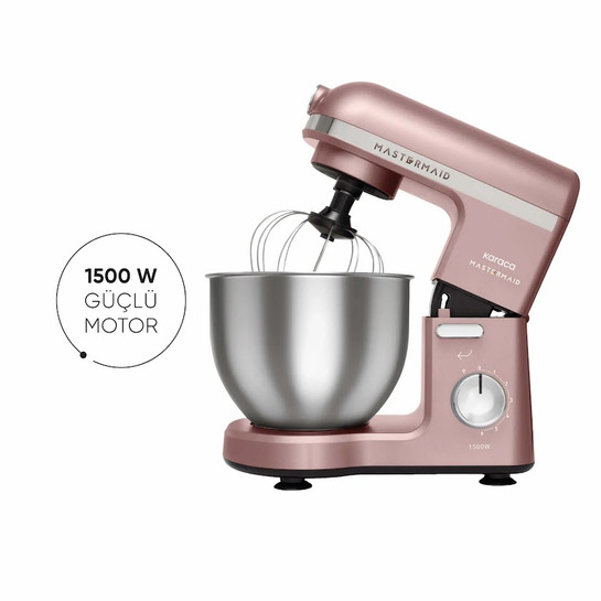 Karaca Mastermaid Chef Stand Mikser Rosegold 1500W 5 Lt
