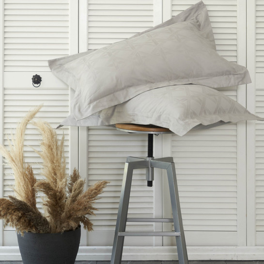 Karaca Home White Colletion Santino Gri %100 Pamuk Çift Kişilik Nevresim Takımı