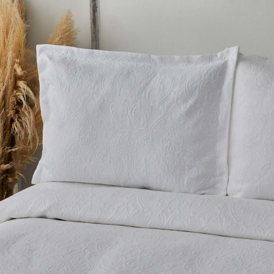 Karaca Home White Colletion Melita Çift Kişilik Yatak Örtüsü Seti