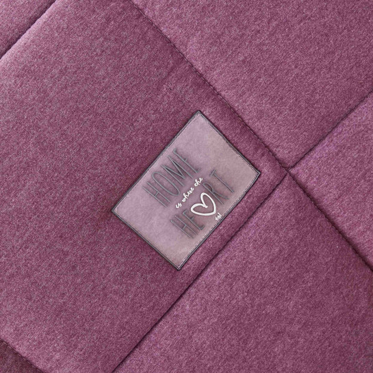 Karaca Home Softy Lila Çift Kişilik Cotton Comfort Uyku Seti