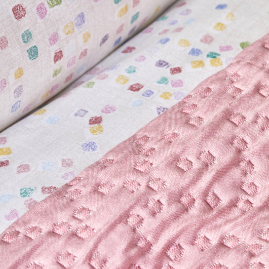 Karaca Home Bonbon Pembe Çift Kişilik Pamuk Winter Set