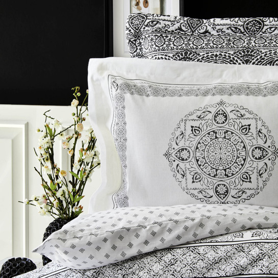 Karaca Home Bonar Siyah Çift Kişilik Pamuk Winter Set