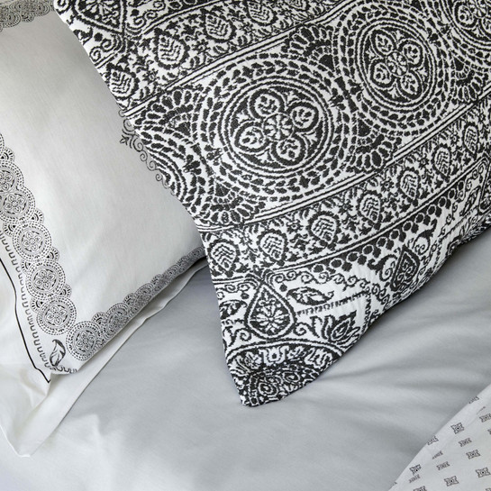 Karaca Home Bonar Siyah Çift Kişilik Pamuk Winter Set