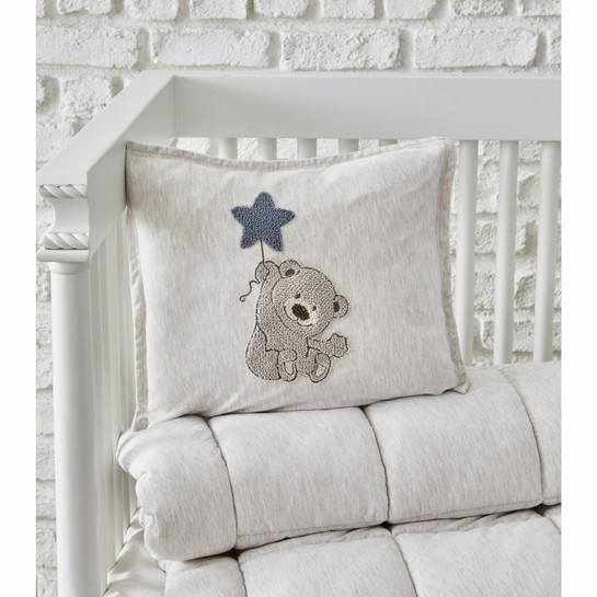 Karaca Home Softy Star Bear Bej Gri Bebek Cotton Comfort