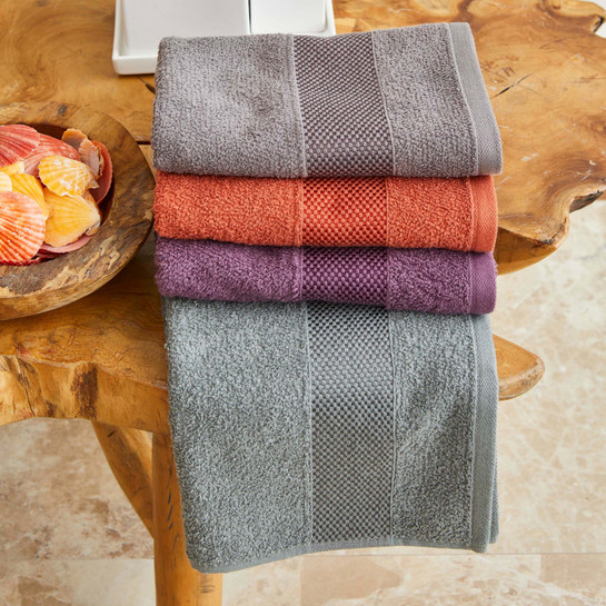 Karaca Home Elie Multicolor %100 Pamuk 4lü Havlu Seti 50x90 cm