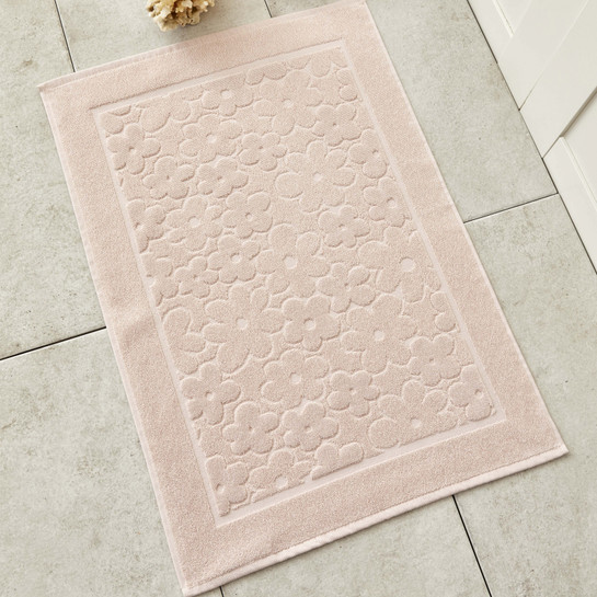 Karaca Home Daisy Ayak Havlusu 50x70 cm Pudra 