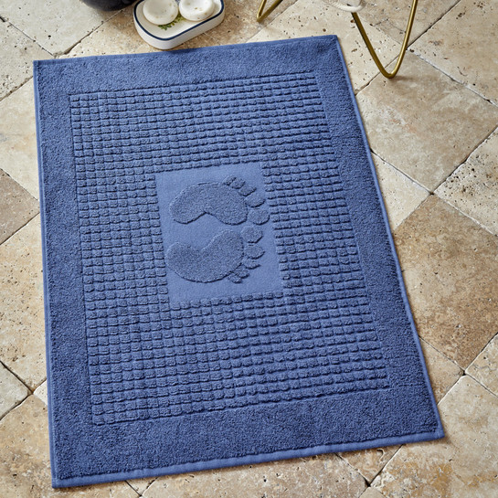 Karaca Home Fable Ayak Havlusu 50x70 cm İndigo 