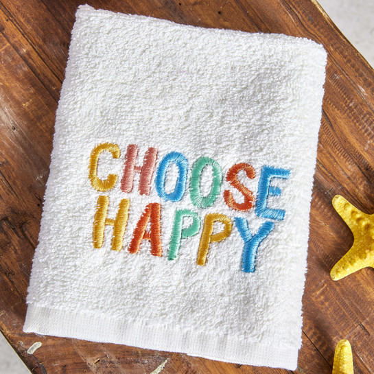 Karaca Home Choosehappy Nakışlı Havlu 30x50 cm