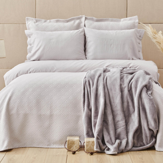 Karaca Home İnfinity New Açık Mürdüm Winter Set
