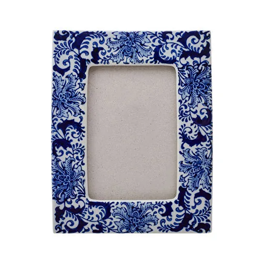 Karaca Home Blue White Lora Çerçeve 13x18 cm