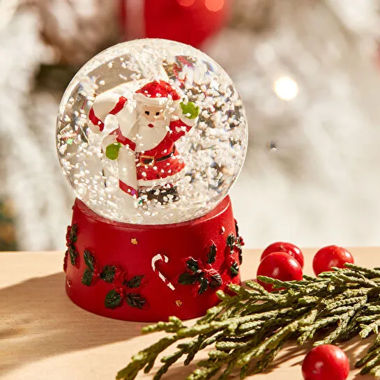 Karaca Home Santa With Candy Yılbaşı Kar Küresi