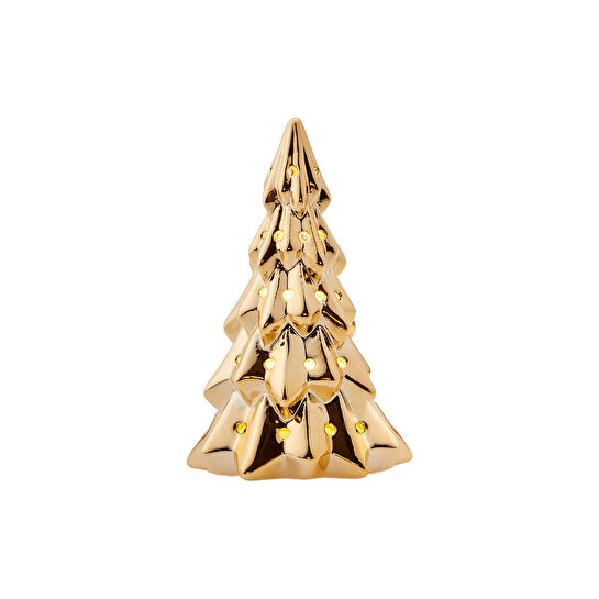 Karaca Home Tree Led Işıklı Obje Gold 9x17cm