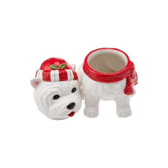 Karaca Home Maltese Dog Dekoratif Kutu 25 cm