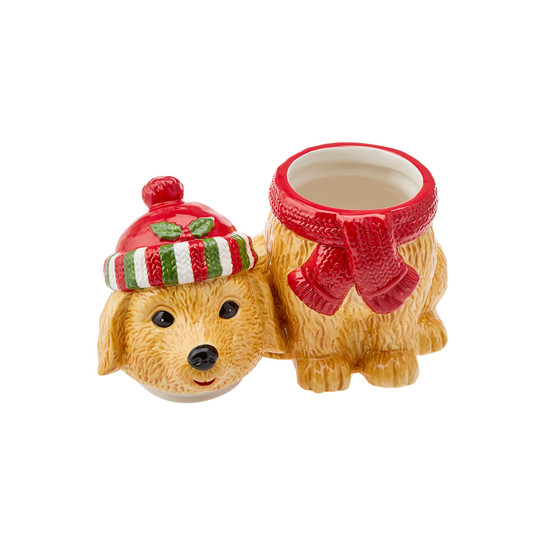 Karaca Home Golden Dog Dekoratif Kutu 25cm