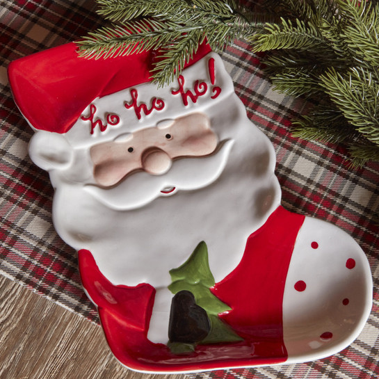 Karaca Home Santa Dekoratif Tabak 26cm