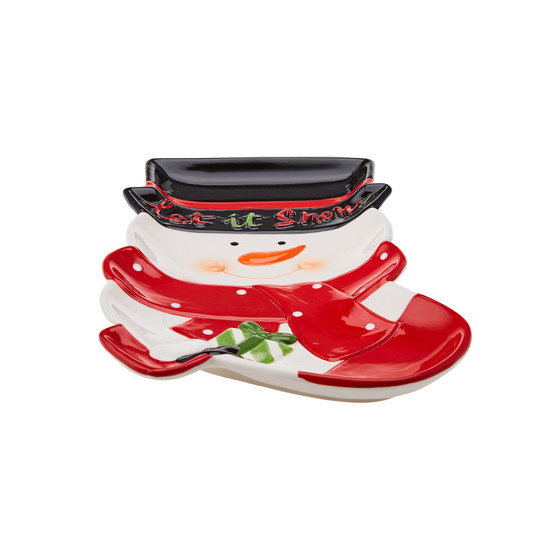 Karaca Home Snowman Dekoratif Tabak 27cm