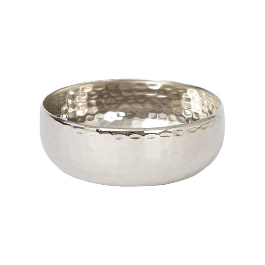 Karaca Home Moroccan Dekoratif Kase Gümüş 18 x 18 x 7 cm