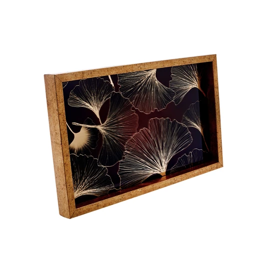 Karaca Home Deep Forest Tepsi Bordo 40x25 cm