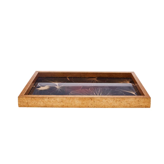 Karaca Home Deep Forest Tepsi Bordo 40x25 cm