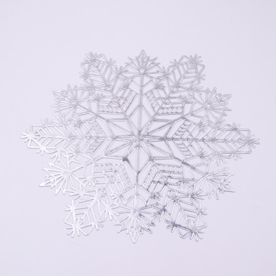 Karaca Home Snow Flake 2'li Amerikan Servis Gümüş