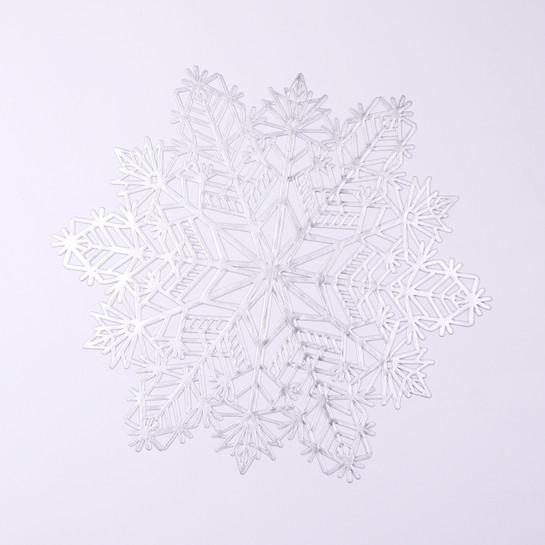 Karaca Home Snow Flake 2'li Amerikan Servis Gümüş