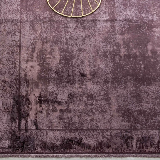 Karaca Home Volante Mürdüm Kadife Halı 120x180 cm