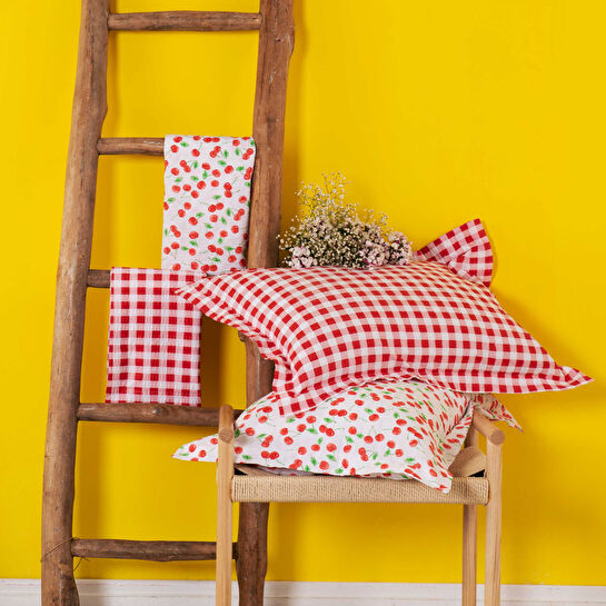 Karaca Home Cherry Kırmızı Nonıron Tek Kişilik Nevresim Takımı